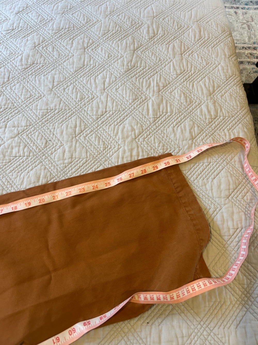 Madison 123 Wide Leg Rust Brown pants. Lovell linen size 4 - Picture 7 of 7